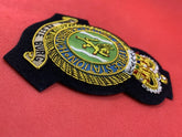 Royal Air Force Blazer Badge Laarbruch Station Embroidered Bullion Wire Badge